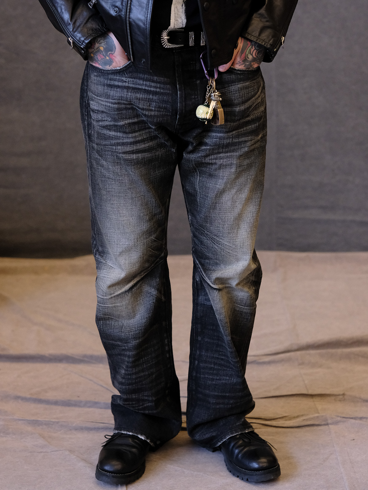 레이버유니온 커브드핏 데님 LU861