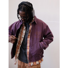 레이버유니온  자수 카고자켓코트 LU0729