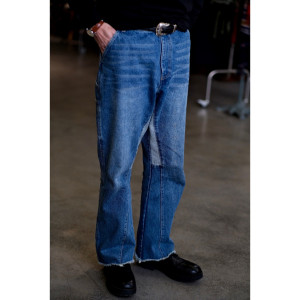 레이버유니온 워싱 세미플레어  패치진 LU677