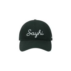 필기체 로고 6패널 볼캡