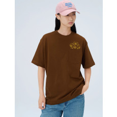 로고 6패널 캔버스 볼캡